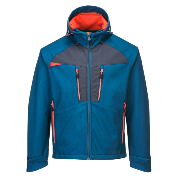 VESTE SOFTSHELL A CAPUCHE TISSU RIPSTOP – Image 2