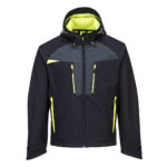 VESTE SOFTSHELL A CAPUCHE TISSU RIPSTOP