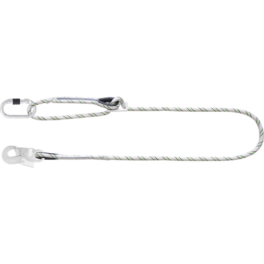 Longe tressée de maintien au travail avec boucle à réducteur - FA4090220